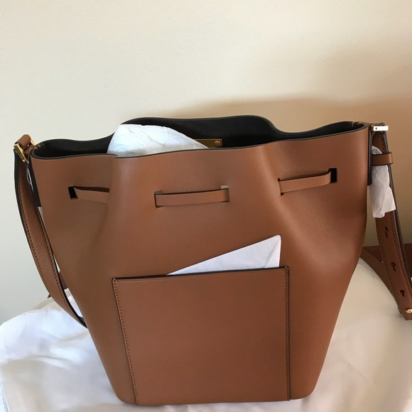 Michael Kors Collection Miranda Leather Bucket Bag - Picture 4 of 6